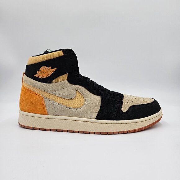 Nike Air Jordan 1 Zoom CMFT 2 Men’s Shoes Muslin Vivid Orange DV1307-100 - Picture 4 of 11